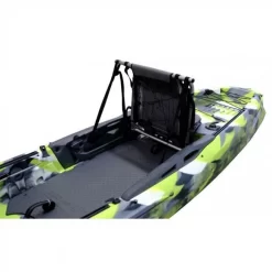 Big Fish 120 -Best Boating Shop Big Fish 120 green seat tilted 9a235f4871ad5f536c67b2ff5ed4f281