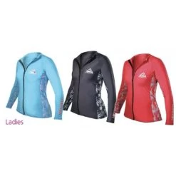 Beach Lady Zip Rashie