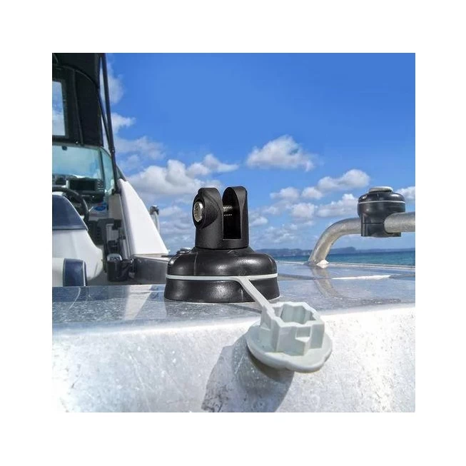 Railblaza Clevis/Bimini Support Pair Black 2 Railblaza Clevis/Bimini Support Pair Black - Image 2