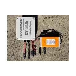 FPV-POWER 50AH KAYAK BATTERY AND CHARGER COMBO