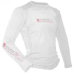 Rapid Dry Long Sleeve Tops (UV50+) -Best Boating Shop sharkskin Rapid Dry Long Sleeve White ml 9a235f4871ad5f536c67b2ff5ed4f281